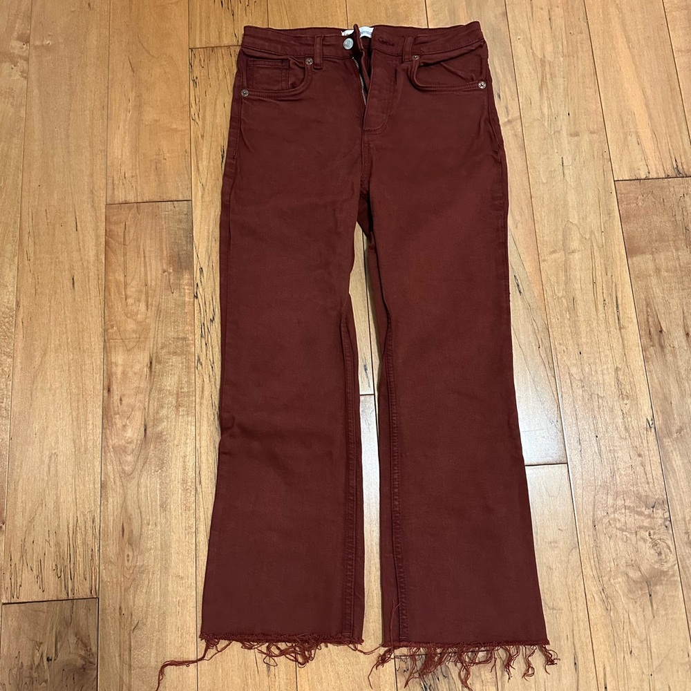 Zara Cropped Straight